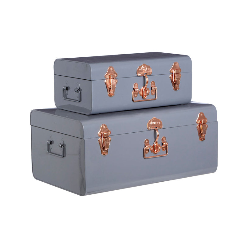 Castleton Home 2 Piece Trunk Set & Reviews Wayfair.co.uk